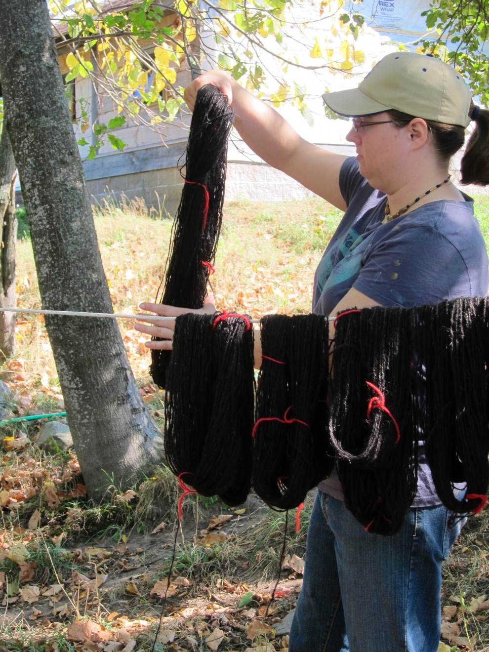 hand washed wool 